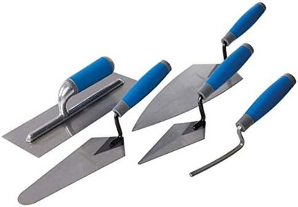 Silverline 395016 Soft-Grip Trade Trowel Set - 5 Pieces