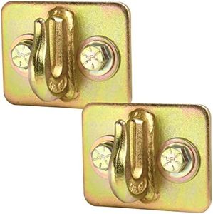 AyA Gear 5/16-in Bolt On Grab Hook Mount 70 Forged Steel Tow Hook Work Well for Loader, Tractor Bucket, RV, UTV,Truck