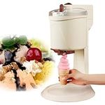 KYZTMHC Soft Ice Cream Maker Machine for Home Soft Serve Ice Cream Machine Diy Fruit Dessert Machine for Home Sorbet Snow Cone Vegan Ice Cream Machine