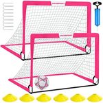 Kids Soccer Goals for Backyard Set 