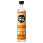 Hunter & Gather Pure C8 MCT Oil 500ml | Triple Steam Distilled 100% Organic Certified Coconut | Keto, Low Carb & Paleo | Sugar, Gluten & Seed Oil Free