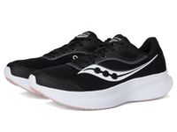 Saucony Women's Cohesion 18 Running Shoe, Black/Cameo, 7.5 W US