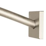 Moen CSR2168BN Triva Adjustable Curved Shower Curtain Rod, Brushed Nickel