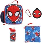 Spider-Man 4-Piece Lunchbox & Water Bottle Combo Set