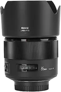 Meike 85mm F1.8 Auto Focus Full Frame Large Aperture Lens Compatible with Nikon F Mount DSLR Cameras D850 D750 D780 D610 D3200 D3300 D3400 D3500 D5500 D5600 D5300 D5100 D7200 and Other F Mount Cameras