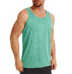 MAGCOMSEN Men's Vests Lightweight Breathable Stretch Undershirt Fitness Slim Sport T-Shirt Quick Dry Sun-Proof Summer Training Top