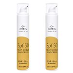 AVEIL Heat Shield Gel Sunscreen SPF 50 With PA+++ | For All Skin Types | Paraben & Paraffin free | Hydrating Sunscreen | Sun Protection From UVA, UVB, IR | No White Caste | Pack of 2-50ml each