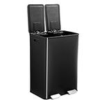 Maxkon 60L Pedal Waste Bin Dual Gar