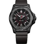 Victorinox Rubber Men Analog I.N.O.X., 15 Millimetres, Black