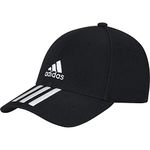 adidas Unisex Bball 3s Ct Cap, BLACK/WHITE/WHITE, One Size UK