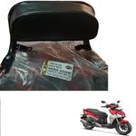 GadiParts Comfortable Backrest Suitable for Hero Xoom Scooter Pillion Backrest Black Scooter Backrest for - Hero Xoom Scooty