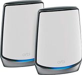 NETGEAR Orbi WiFi 6 Ultra-Performance Whole Home Mesh WiFi System - WiFi Router and Satellite - speeds up to 5.7Gbps - Coverage Over Approximately 5,000 sq. feet, AX5700 (RBK842)