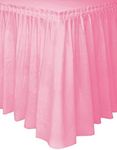 Unique Table Skirt, Lovely Pink