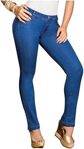 LT.ROSE by Kazzani 8251 Womens Butt Lifter Skinny Colombian Jeans Colombianos Levanta Cola para Mujer Dark Blue 18