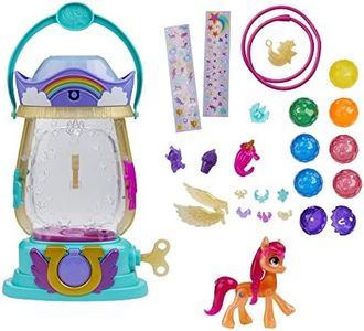 My Little Pony: A New Generation, Lanterne Magique Sunny Starscout, Jouet Lumineux avec 25 pièces, Surprises Multicolore