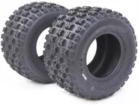 21x7-10 ATV/UTV Tires Sand Off-Road Tires 21x7-10, All Terrain 15mm Tread Depth 21x7x10, 6 PR,Set of 2 ATV Tires, Tubeless