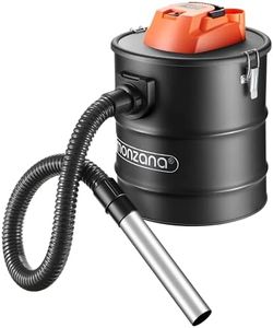 Monzana® Aschesauger für Kamin 20L Blasfunktion 1200W Feinstaub Vorfilter Trockensauger Feuerfester Metallbehälter Pelletofen Grill Ofen Staubsauger