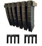 Tactical Pro Sports AR-15 PMAG Wall Mount | Magazine Display | Wall Storage Organization System | Unique Low Profile Design | Gun Room Mounting Solution | 2 Mounts Hold 6 Mags Product Name