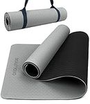 Yoga Mat with Strap, 1/3 Inch Extra