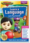 Learn a Language: Let's Play Outside DVD by Rock 'N Learn - Spanish, French, Chinese, Italian, German and English (6 languages on one DVD)