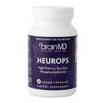 Dr Amen BrainMD NeuroPS - 30 Capsules - 150 mg PhosphatidylSerine - Promotes Mental Focus, Energy & Memory - Gluten Free - 30 Servings