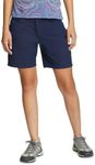 Eddie Bauer Women's Rainier Short, Med Indigo Rainier, 6