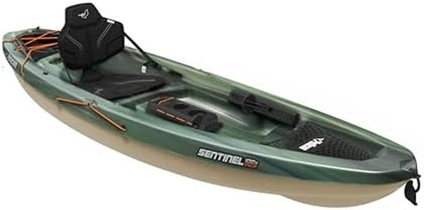 Pelican Sentinel 100X Angler Fishing KayakSit-on-Top KayakLightweight one Person Kayak9.6 ft