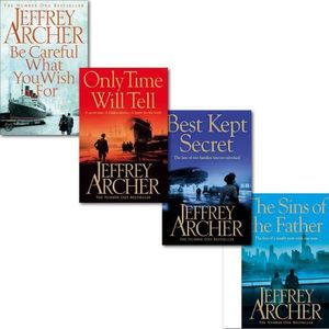 Jeffrey Archer The Clifton Chronicles Series Collection 4 Books Set (Best Kept Secret, The Sins Of The Father, Be Careful What You Wish For)