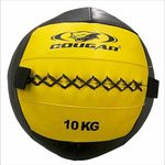 COUGAR Max Medicine Crossfit Fitness Wall Ball Unisex Strength for Workout Non Slip Textured, Men/Women -10 KG