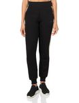 GUESS Women's Britney Jogger, Jet Black, X-Large