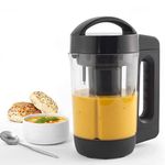 Salter EK5119 Digital Soup Maker - 1.6L Clear Transparent Jug, BPA Free, 5 Settings, Keep Warm Function, Digital Control Panel, Auto-Memory Function, Overspill Prevention, 900W, Healthy Smoothie Maker