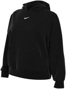 NIKE Women's W NSW Phnx FLC OOS Po Hoodie Sweatshirt