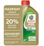 Castrol EDGE 0W-20 C5 Engine Oil 1L, Gold