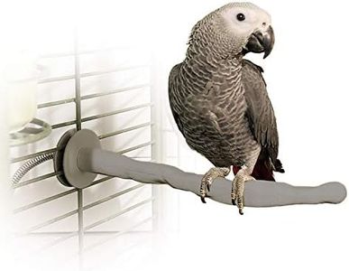 K&H Pet Products Thermo-Perch Heated Bird Perch Gray Medium 1.25 X 13 Inches