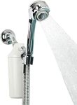 Aquasana Filtered Shower Head - WaterSense Certified w/Handheld Wand - Reduces Over 90% of Chlorine from Hard Water - Carbon & KDF Filtration Media - Soften Skin & Hair - AQ-4105CHR-E, Chrome