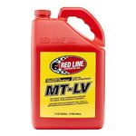 Red Line 50605 MT-LV 70W/75W GL-4 High-Performance Full Synthetic Gear Oil Lubricant for Manual Transmissions & Transaxles - 1 Gallon