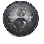SUNPIE 7 inch LED Headlights Black For H arley DAYMAKER LED LIGHT BULB for J eep Wrangler JK LJ CJ LED Headlamp