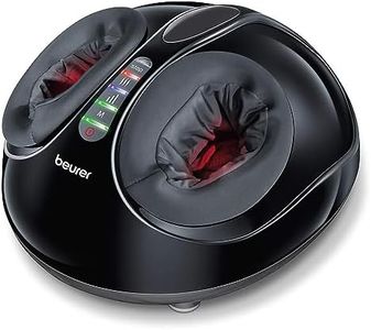 Beurer Air Compression and Shiatsu Foot Massager, Black