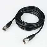 Thunderpole PL259 4m Patch Lead CB & Ham Radio Premium Black RG58 A/U Cable