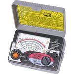 KYORITSU KEW 3132A Analogue Tester for Electricians Multimeter for Measuring Low Voltage Resistance and Continuity Test with Short Circuit Current of 200 mA Grey