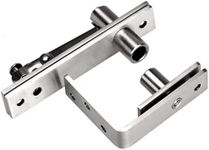 TamBee Pivot Hinge Hidden Door Hinge for Secret Door Secret Door Hinges Pivot Hinges for Doors Heavy Duty Bookself Hinge 304 Stainless Steel 360 Degree Rotation