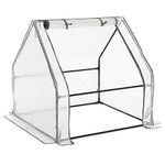 CHRISTOW Large Grow Tunnel Cloche Garden Polytunnel Greenhouse With Reinforced Cover (choose 0.9m, 1.8m, 2.7m or 3.6m long)