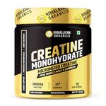 Himalayan Organics Pure Micronised Creatine Monohydrate Powder I Pre/Post Workout Supplement, Instant Energy for Athletic Performance I Faster Muscle Building & RecoveryI Trustified Certified I Max Absorption I Gain Lean Muscle, More Strength, and Faster Workout I 100% Natural & Unflavoured - 33 Servings
