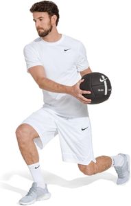 Nike Crew Training Socks 6-Pack – White/Black, Size L