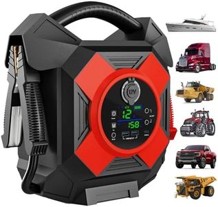 ODUKAKO DM1264 Semi Truck Jump Starter Heavy Duty, 12V, 30000A Peak, -40°F Cold Weather Workable, Jump Pack Battery Booster for Big Rig, Heavy-Duty Diesel or Gasoline Engines Up to 50L, Class 8