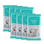 by Amazon Ready To Roll Fondant Icing, Vegan, 8 Packs of 500g