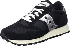 Saucony Jazz Original Vintage Trainers Black White - Mens