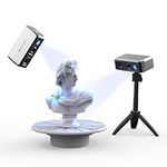 3DMakerpro Seal 3D Scanner, Handheld 3D Scanner with 0.01mm Accuracy, 24-bit Color Camera, Anti-Shake Optical Lenses, 10FPS Scanning Speed Mini 3D Scanner for 3D Printing - Premium Kit