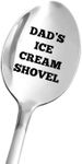 Gifts for Father Dad from Daughter Son Dad's Ice Cream Shovel Spoons for Father Daddy Father's Day Birthday Gifts for Best Dads Ice Cream Spoon Funny Ice Cream Lover Gifts