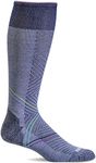 Sockwell Women's Pulse Firm Graduated Compression Sock, Lilac, Medium-Large